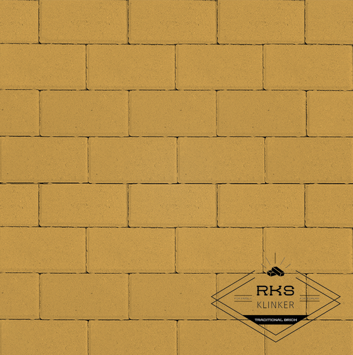 Плитка тротуарная SteinRus, Прямоугольник 1.П.6, Желтый, 100х200х60 мм в Симферополе